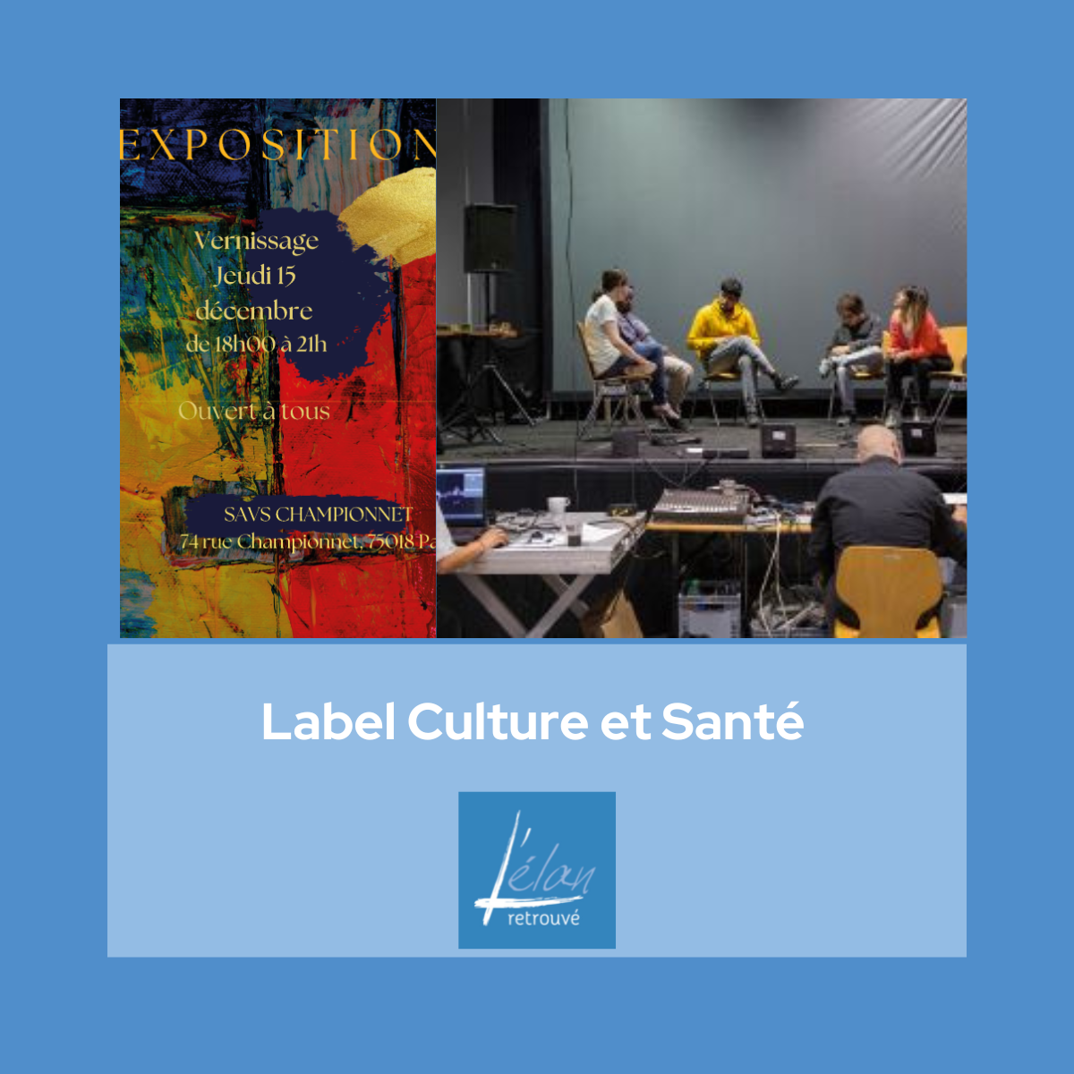 Label Culture & Santé en Ile-de-France 2023-2025
