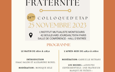 Colloque Psychodrame 2023