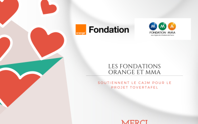 La Fondation MMA et la Fondation Orange soutiennent le projet TOVERTAFEL