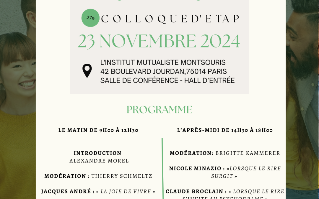 Colloque Psychodrame 2024