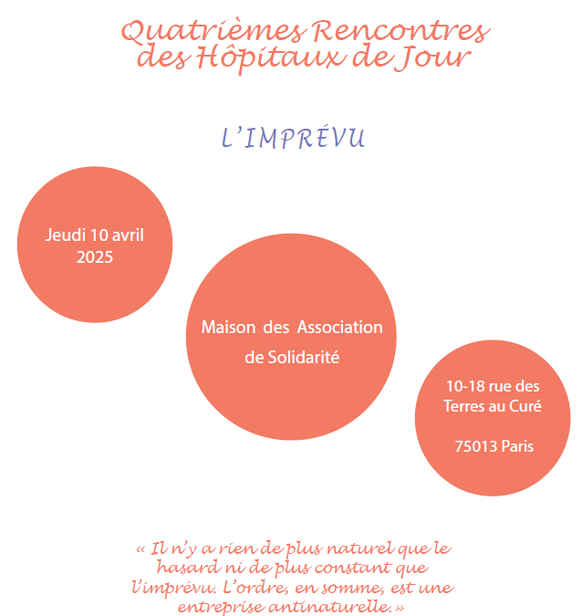 4ème Rencontre des Hôpitaux de Jour   Le 10 Avril 2025