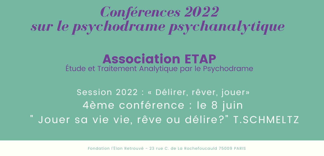 Conférences ETAP 2022